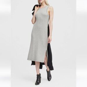 BANANA REPUBLIC Sleeveless Ribbed Slit Sweater Dress- NEW